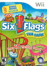 Six Flags Fun Park Wii  box art